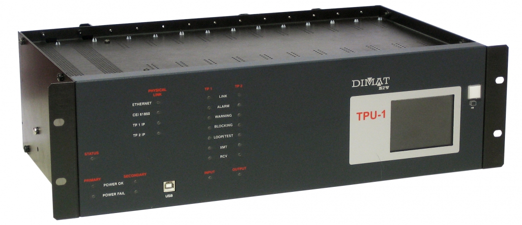 TPU-1 - Universal Teleprotection Terminal for HV Lines - ZIV