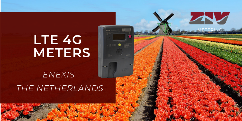 Enexis Netbeheer to deploy LTE 4G enabled ZIV smart meters