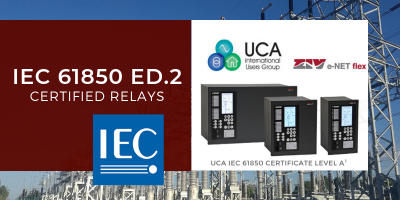 ZIV IEC61850 EDITION 2 CERTIFIED RELAYS