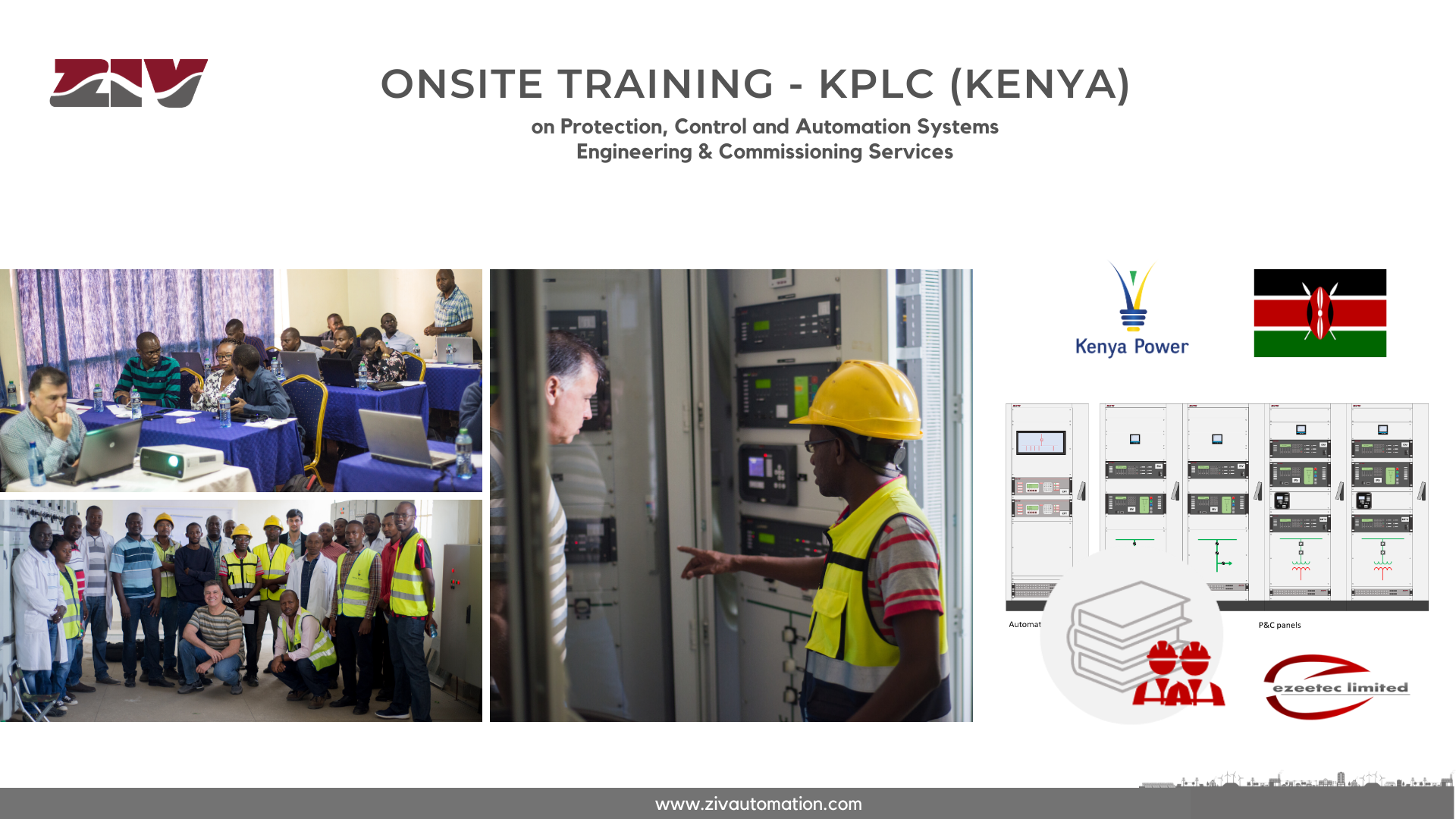 KPLC - ONSITE TRAINING IN KENYA WITH ZIV AND EZEETEC