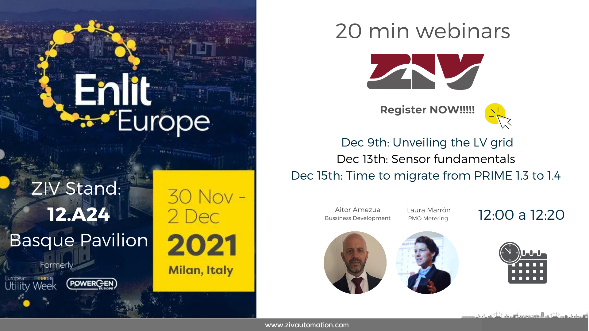 ZIV WEBINARS DEC 2021 ZIV WEBINARS DEC 2021