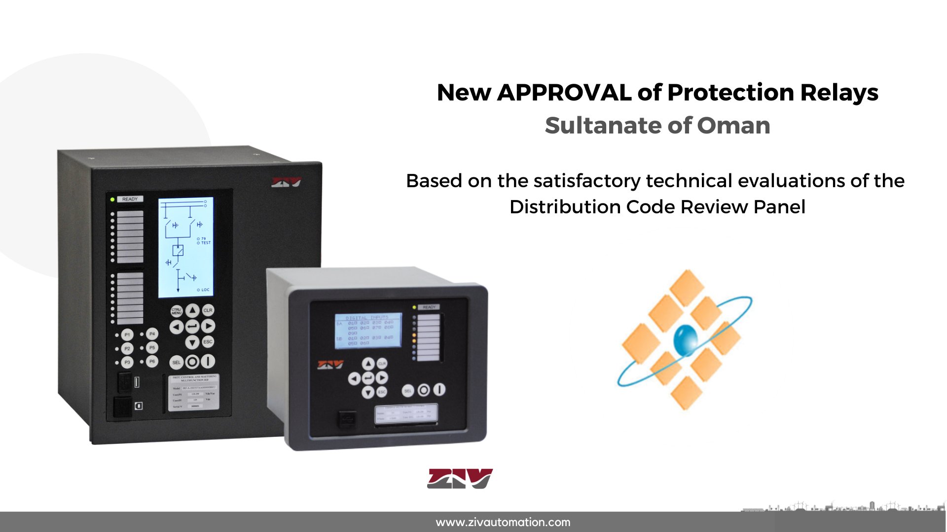 Oman approval ZIV protection relays - large