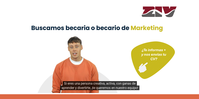 Empleo - Becario/a para Marketing
